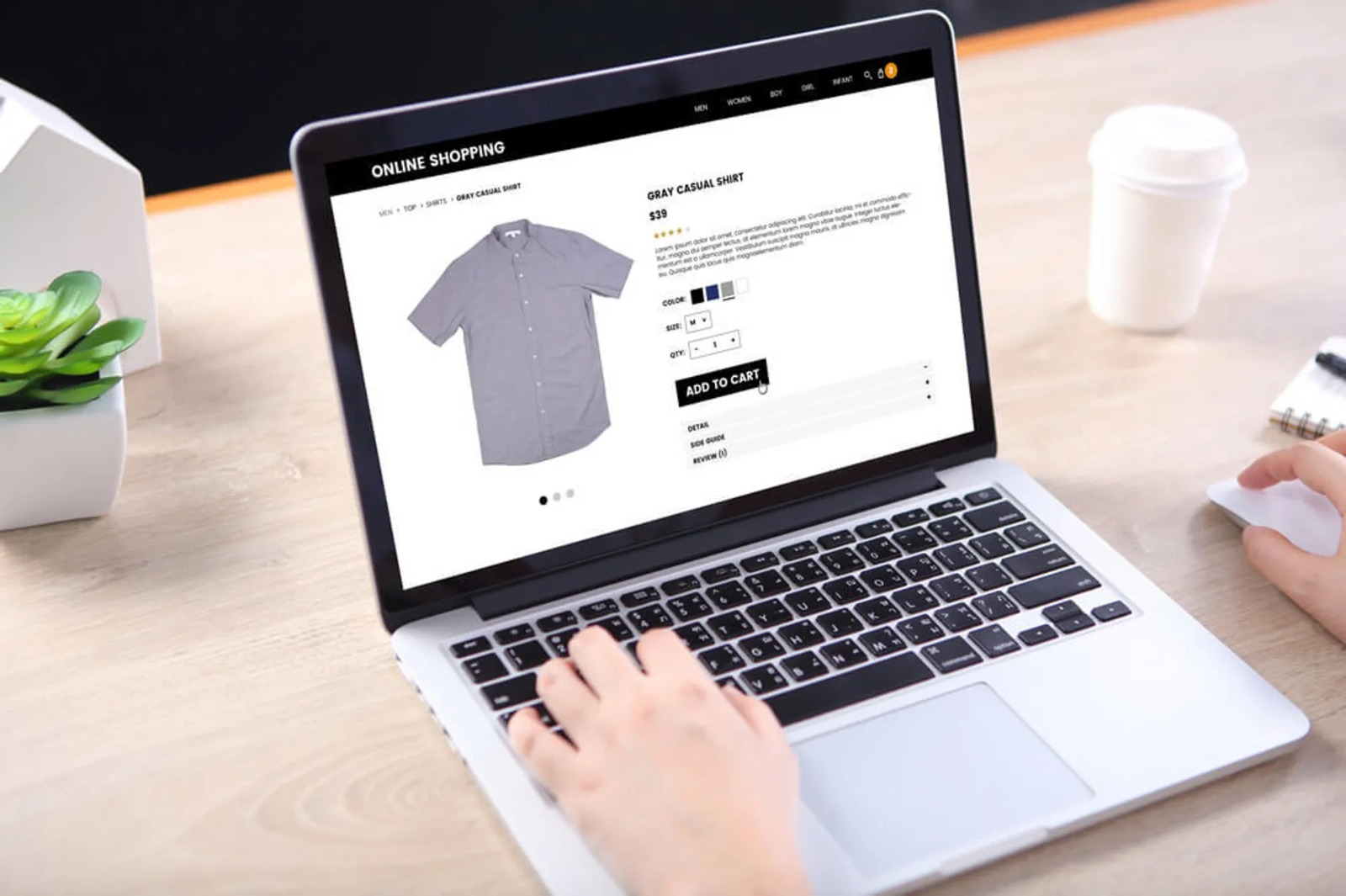 E-commerce + Sites